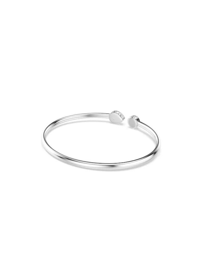 SWAROVSKI  Chroma Rhodium Plated Flexible Bangle for Women | Best Price UAE